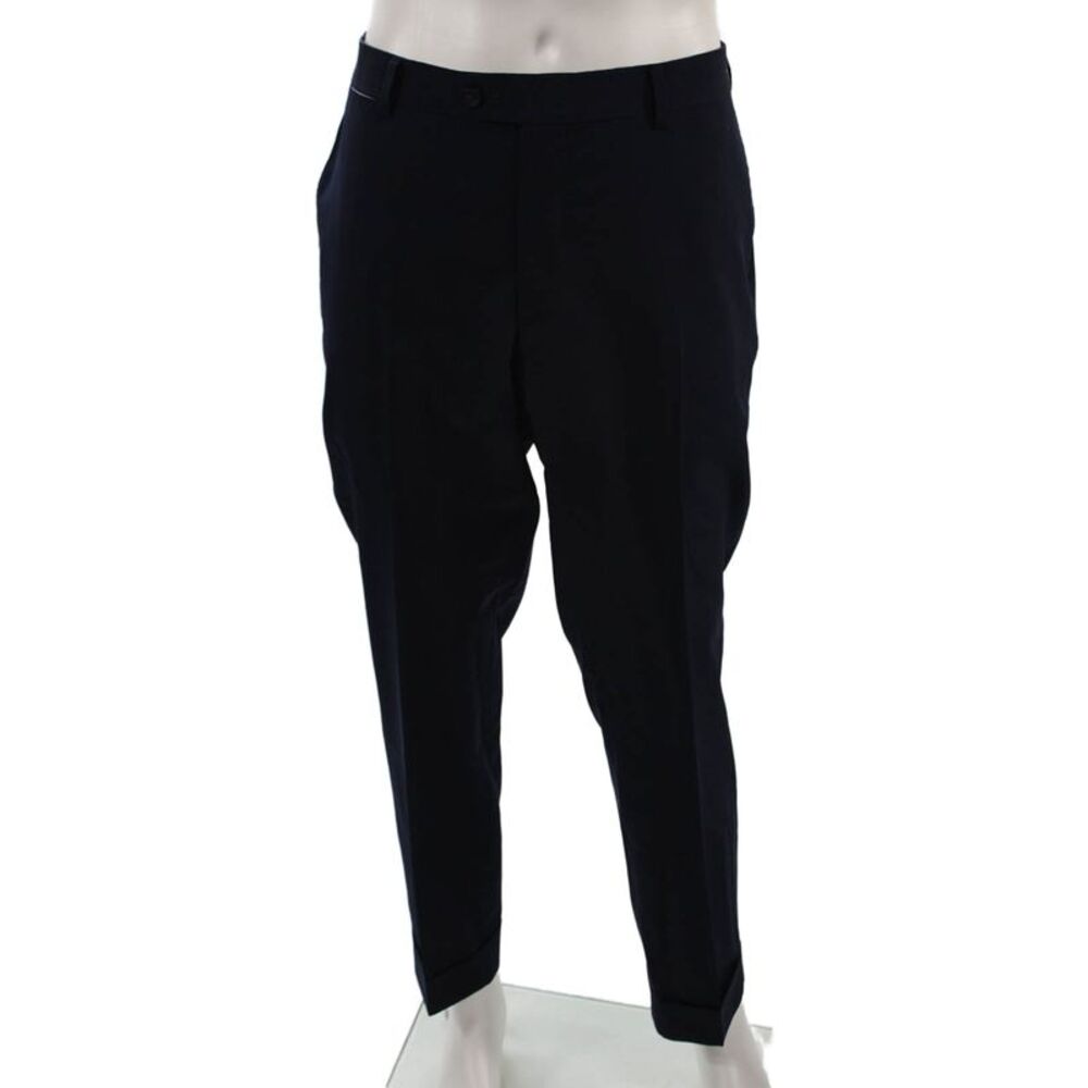 Suit Supply Mens Dress Pants Dark Blue Big & Tall Size 34